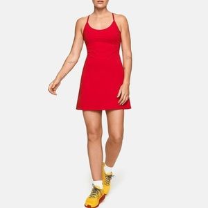 Red Outdoor Voices Exercise Dress